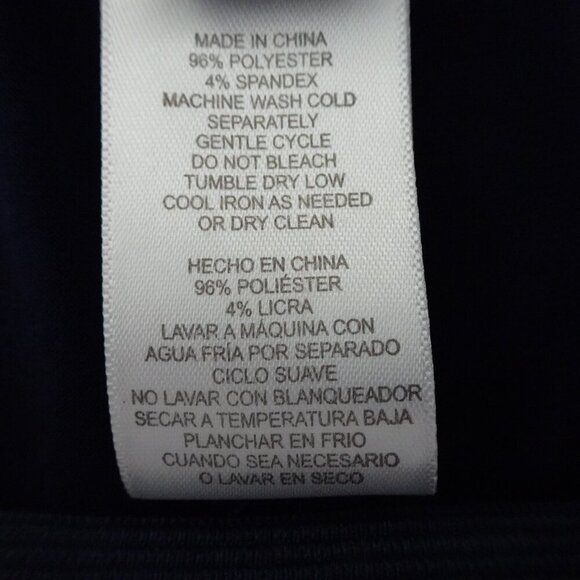 Alex Evenings Wide Leg Pants Women's Plus Size 3X Blue Chiffon Dressy Cocktail - Picture 8 of 8